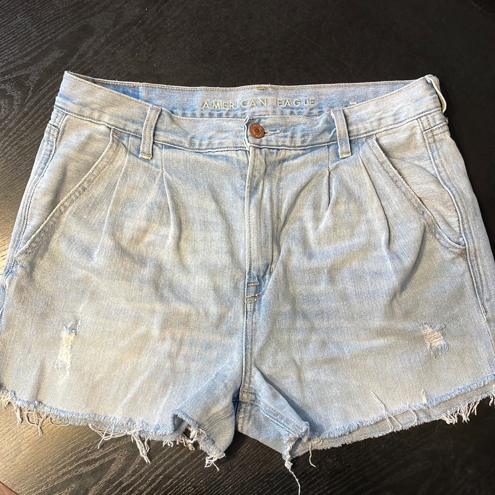 High Waisted AE Denim Shorts